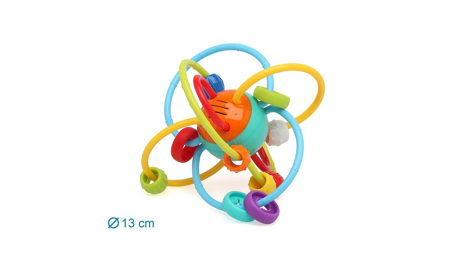 BRINQUEDO BOLA GUIZO 3M+ 2