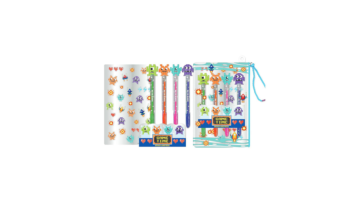 SET CANETAS GEL GAME TIME HOTFOCUS 5+ 2