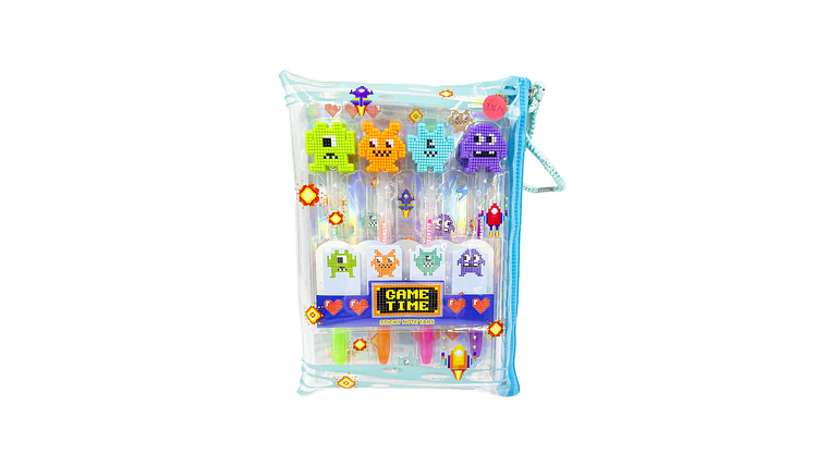 SET CANETAS GEL GAME TIME HOTFOCUS 5+ 3