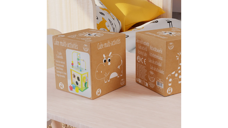 CUBO MULTIATIVIDADES DE MADEIRA ULYSSE 12M+ 6