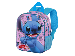 MOCHILA PRE ESCOLAR 3D DISNEY LILO E STITCH SURPRISE