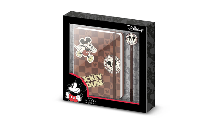 DIÁRIO E CANETA DISNEY MICKEY MOUSE JOURNEY 1