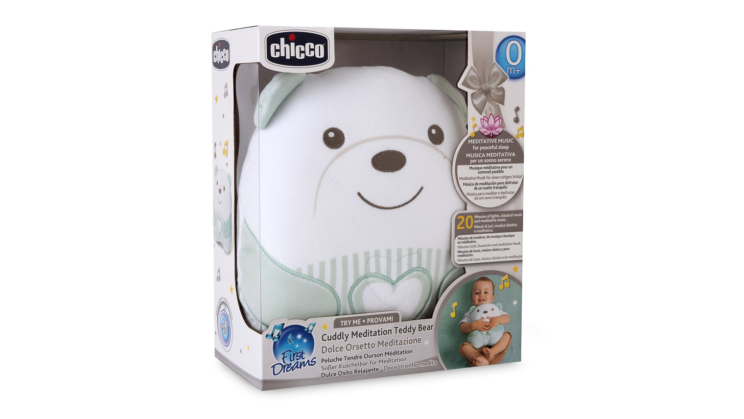 DOCE URSINHO VERDE CHICCO + 3