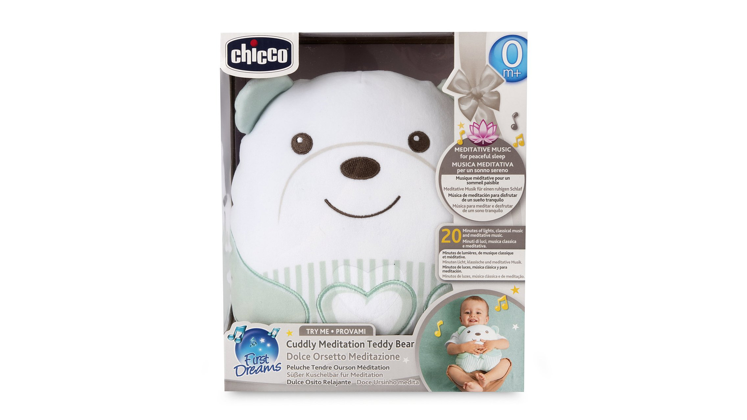 DOCE URSINHO VERDE CHICCO + 4