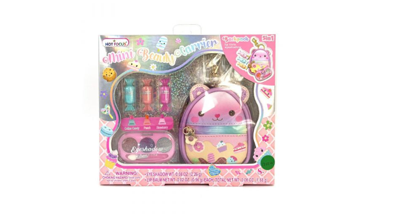 SET MAQUILHAGEM COMPLETO HOTFOCUS 5+ 1