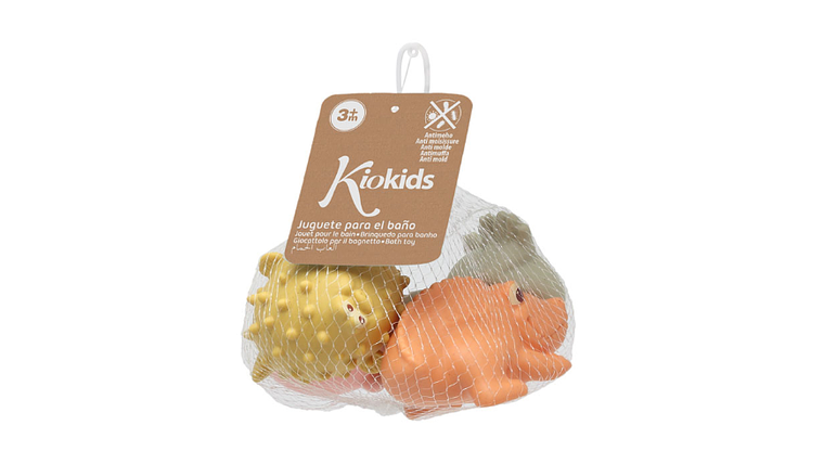 PACK 4 BONECOS BANHO ANTI MOFO KIOKIDS 3+ 4