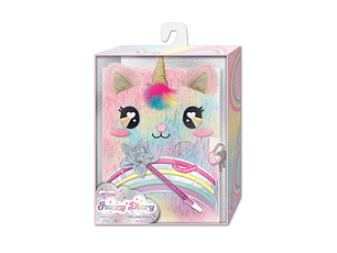 DIÁRIO RAINBOW DE PELÚCIA HOTFOCUS 5+