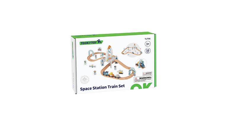 PISTA COMBOIO MADEIRA TOOKY TOY 3+ 4