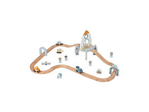 PISTA COMBOIO MADEIRA TOOKY TOY 3+