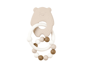 MORDEDOR ROCA SILICONE URSO NATTOU 2M+