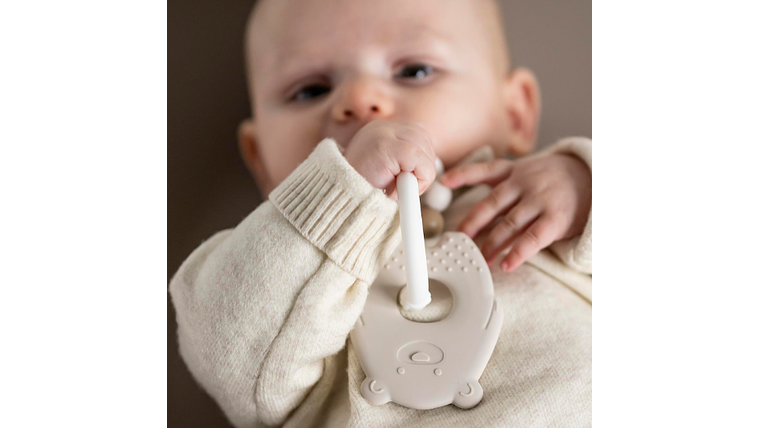 MORDEDOR ROCA SILICONE URSO NATTOU 2M+ 3