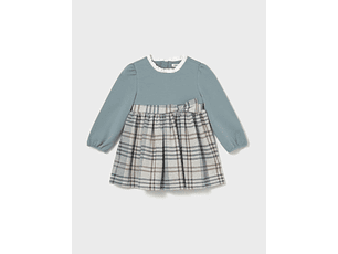 VESTIDO XADREZ COMBINADO