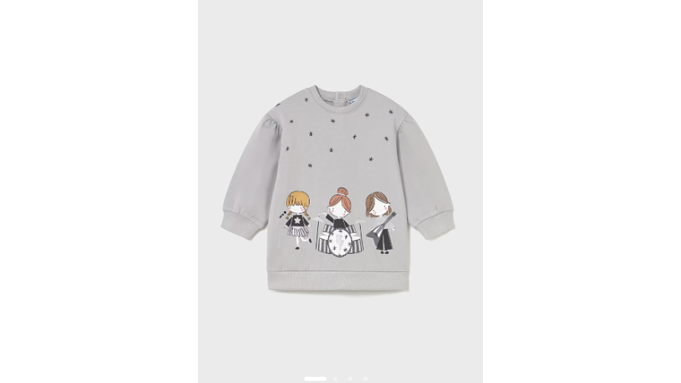 VESTIDO FELPA GRÁFICA 1