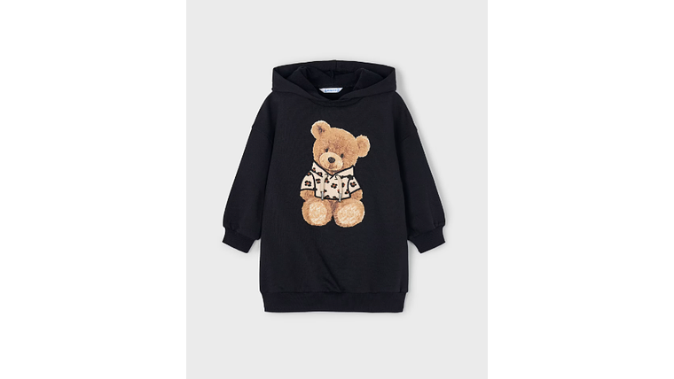 VESTIDO FELPA CARAPUÇO 1