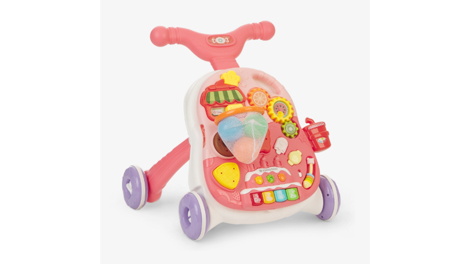 ANDADOR 2IN1 ROSA KIKKABOO 12M+ 1