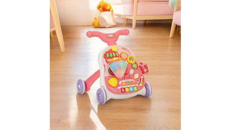 ANDADOR 2IN1 ROSA KIKKABOO 12M+ 4