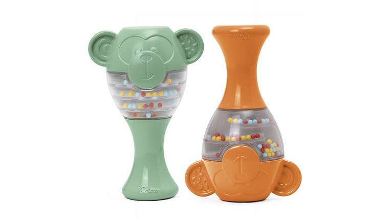 MARACAS MACAQUINHOS CHICCO 6+ 1