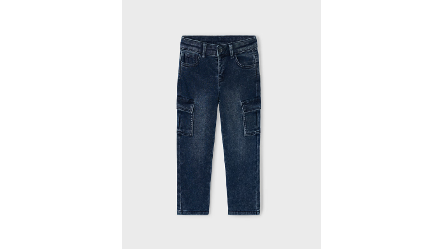 CALÇA SOFT DENIM CARGO 1