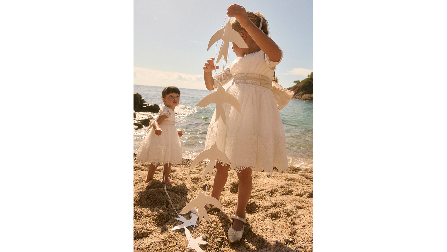 VESTIDO TULE BORDADO GUIPUR 1