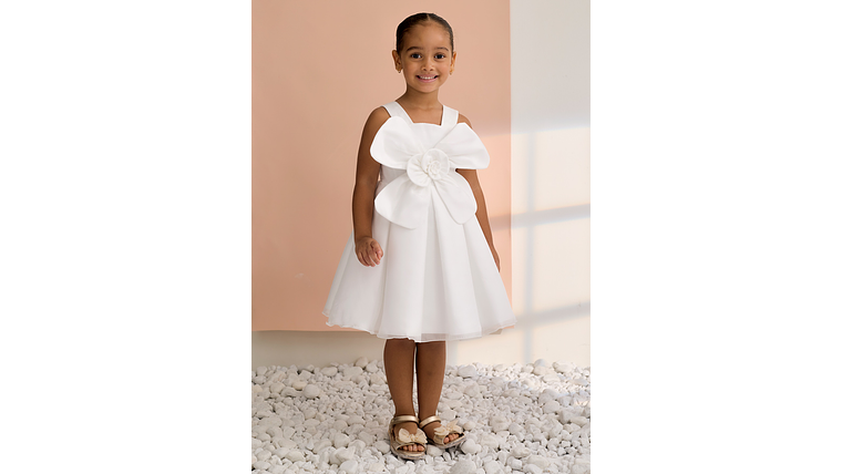 VESTIDO FLOR ORGANZA 1