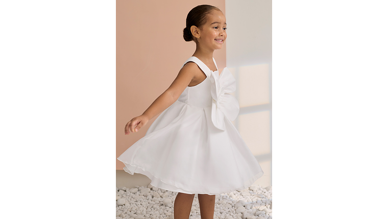 VESTIDO FLOR ORGANZA 5