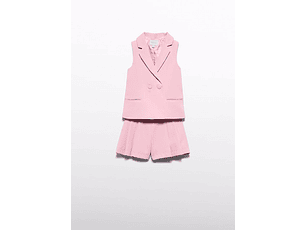 CONJUNTO COLETE/BERMUDA