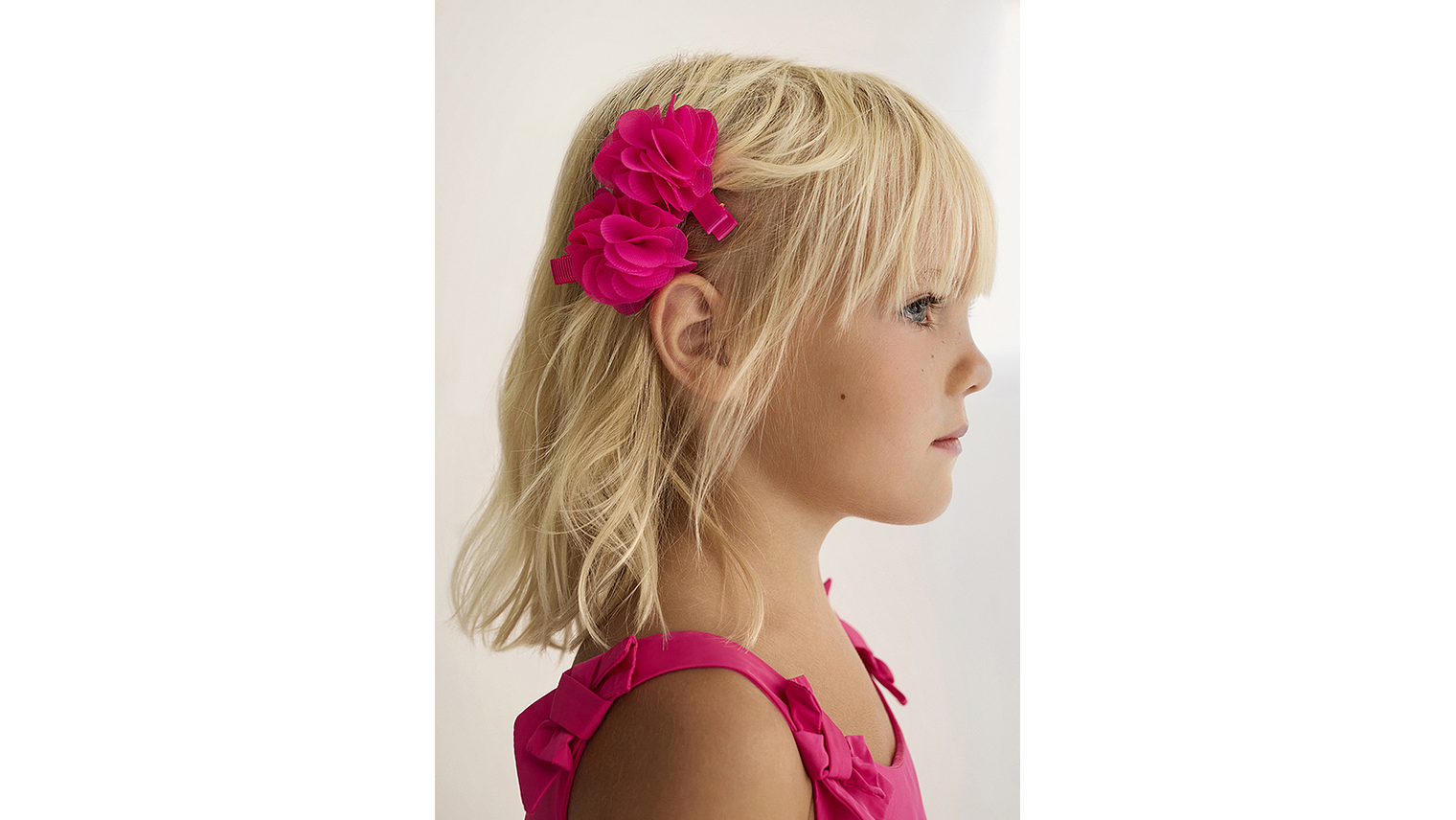 SET GANCHOS CABELO FLOR GASA 10