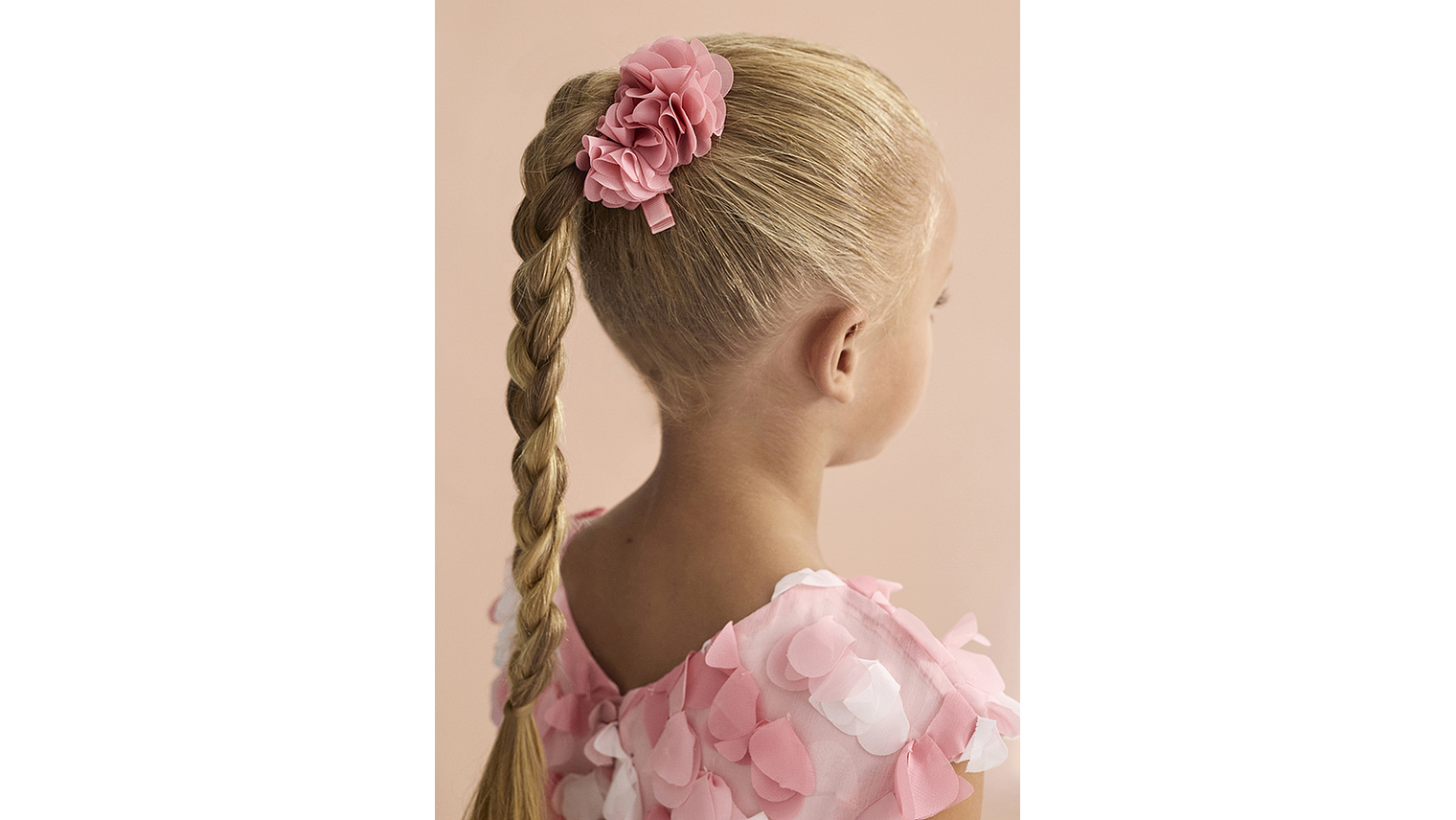 SET GANCHOS CABELO FLOR GASA 7