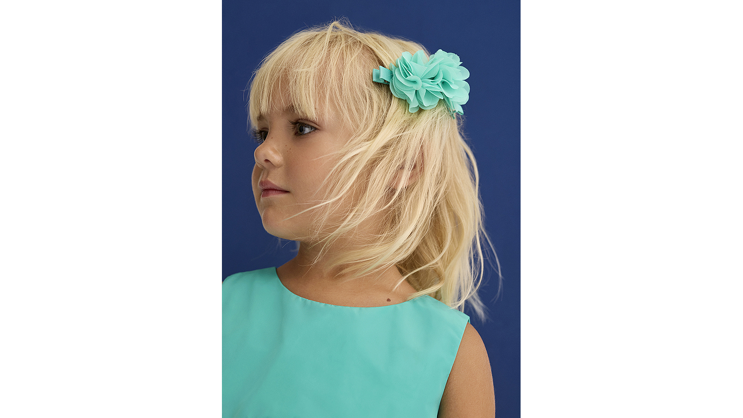 SET GANCHOS CABELO FLOR GASA 13