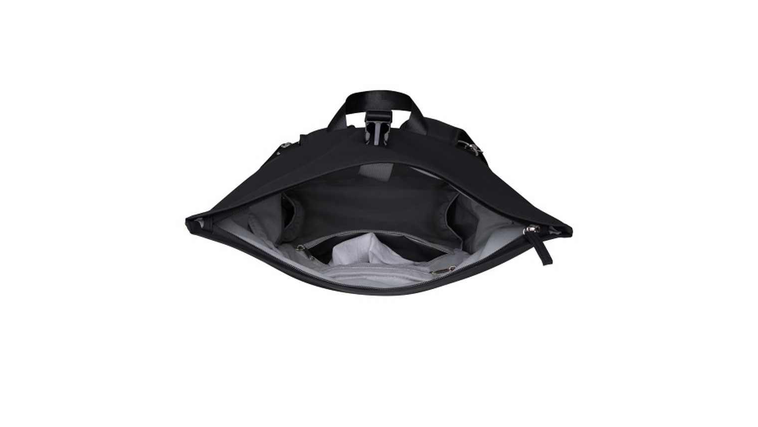 MOCHILA DE MATERNIDADE KIKKABOO PRETA 4