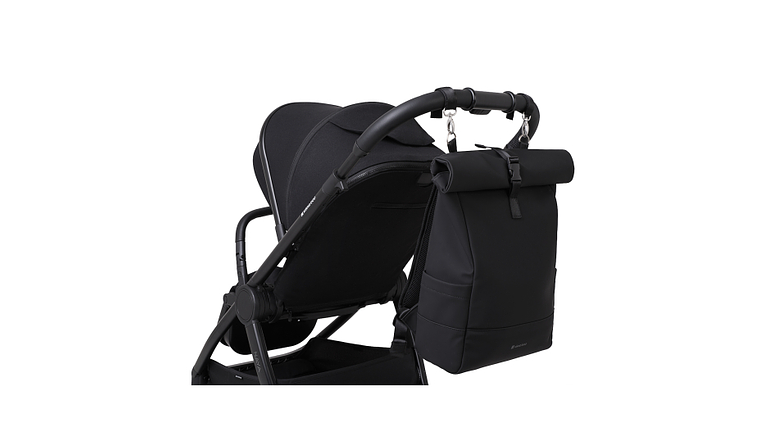 MOCHILA DE MATERNIDADE KIKKABOO PRETA 5