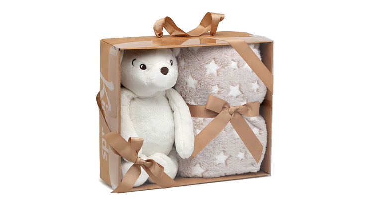 MANTINHA C/ URSINHO 100X100 CASTANHO 1