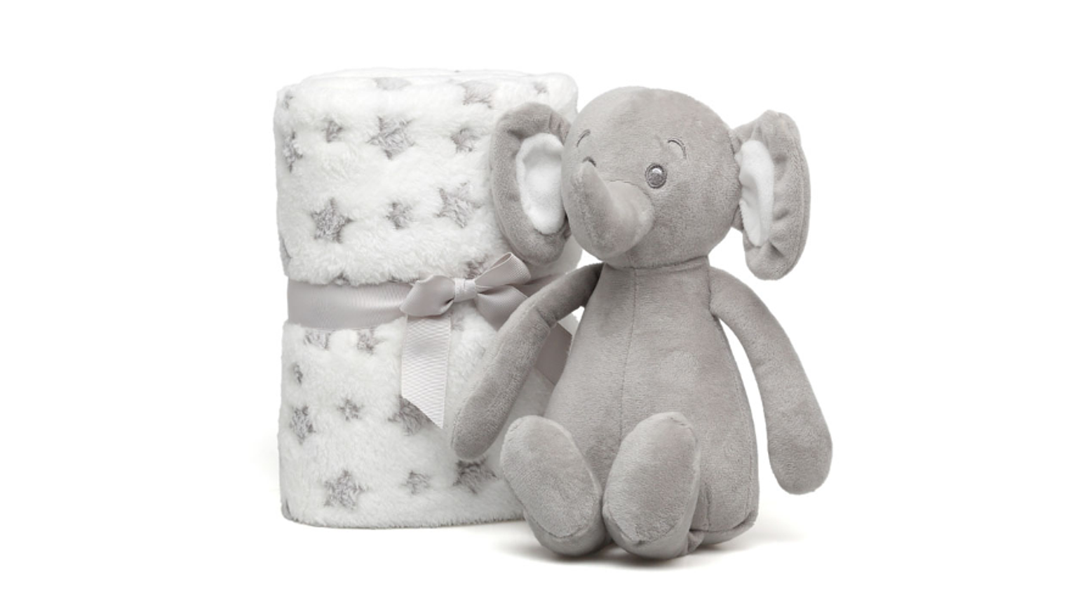 MANTINHA C/ ELEFANTE 100X100 CINZA 2