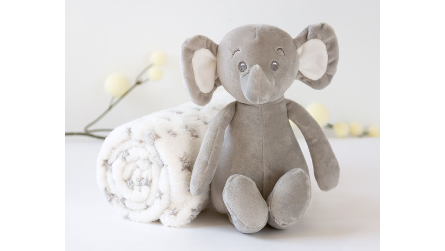 MANTINHA C/ ELEFANTE 100X100 CINZA 4