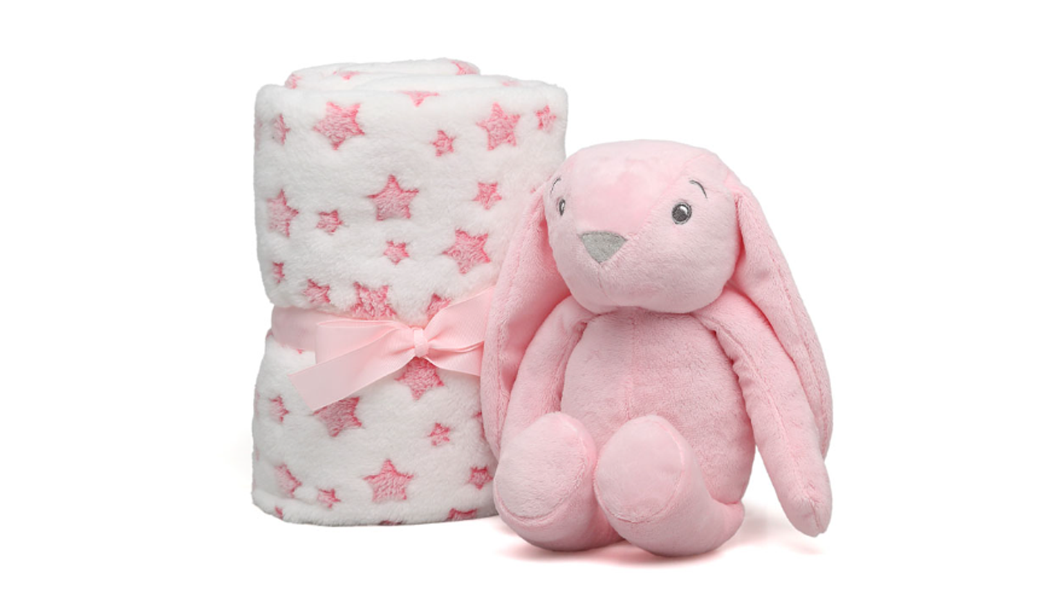 MANTINHA C/ COELHINGO 100X100 ROSA 4