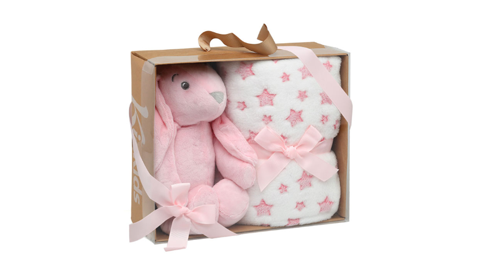 MANTINHA C/ COELHINGO 100X100 ROSA 1