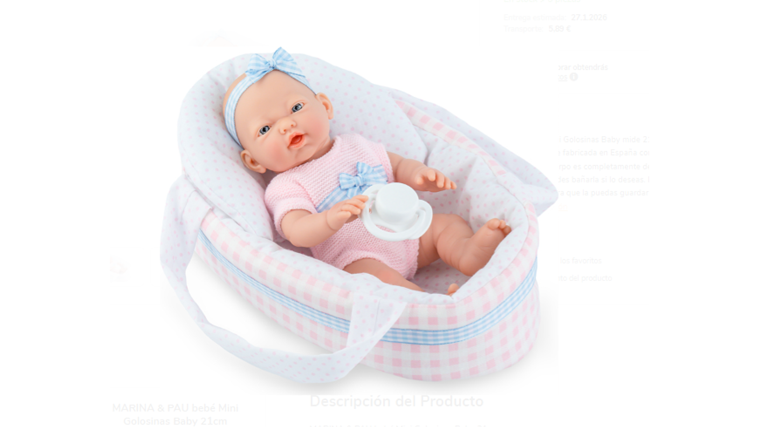 MINI GOLOSINAS BABY 10-30CM +3 1