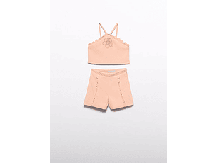 CONJ. BERMUDA CREPE ONDAS