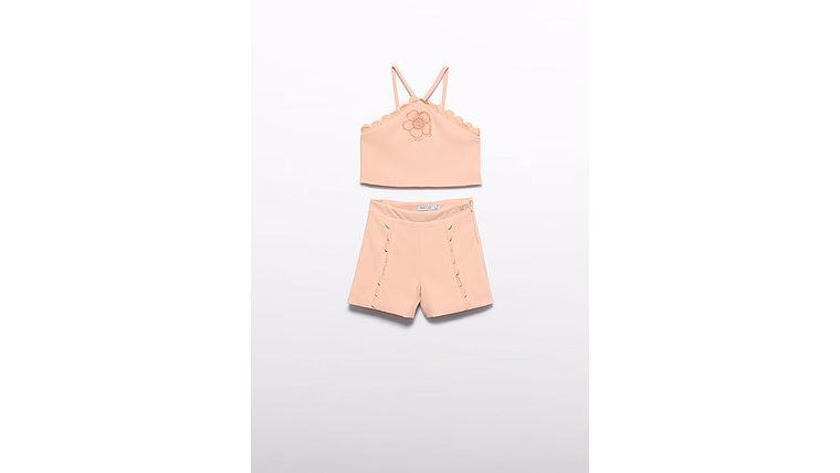 CONJ. BERMUDA CREPE ONDAS 1