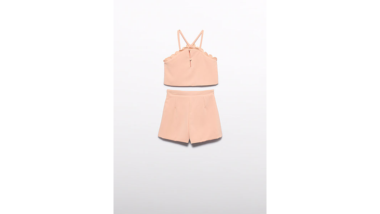 CONJ. BERMUDA CREPE ONDAS 3