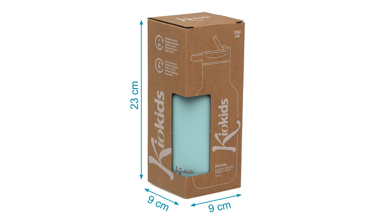 GARRAFA TÉRMICA 350ML SALVIA 3