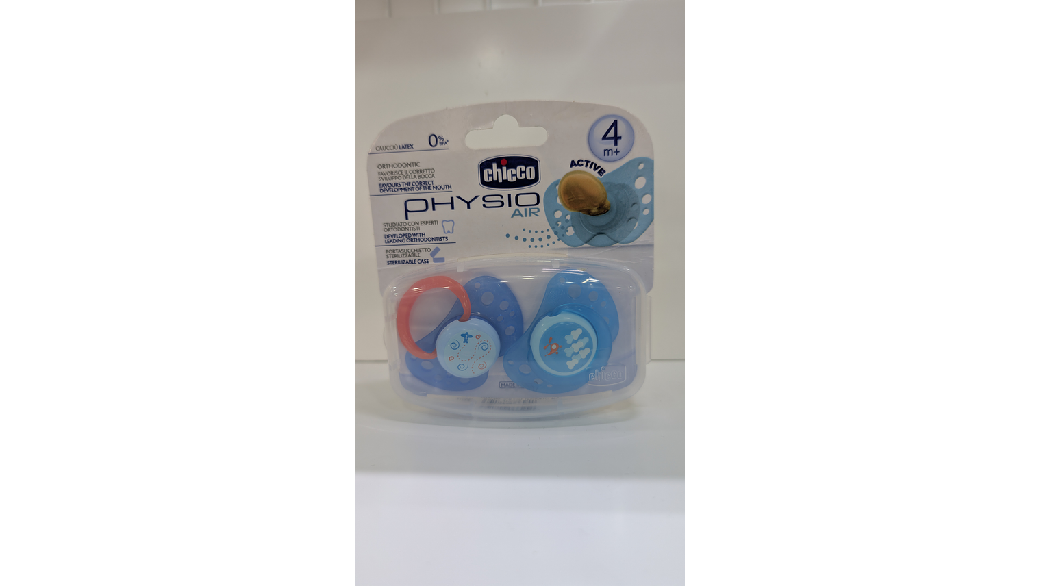 CHUPETA CHICCO PHYSIO AIR LATEX  4M+ 2