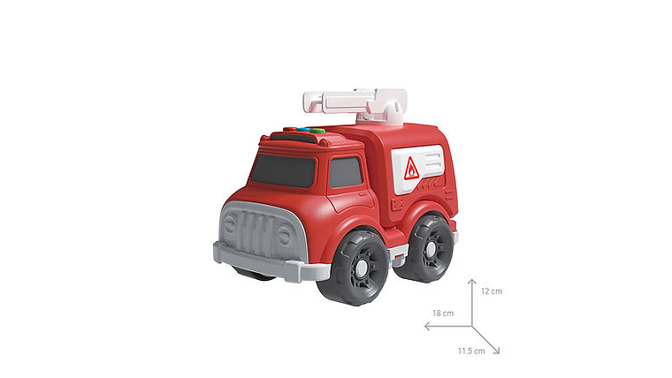 VEÍCULO BIO ECOLÓGICO CAMIÃO DOS BOMBEIROS 18M+ 3