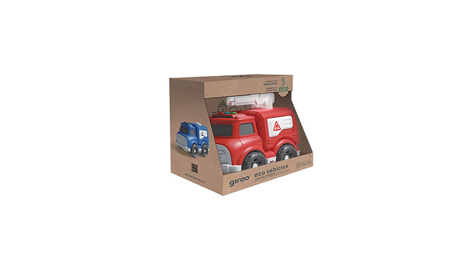 VEÍCULO BIO ECOLÓGICO CAMIÃO DOS BOMBEIROS 18M+ 4