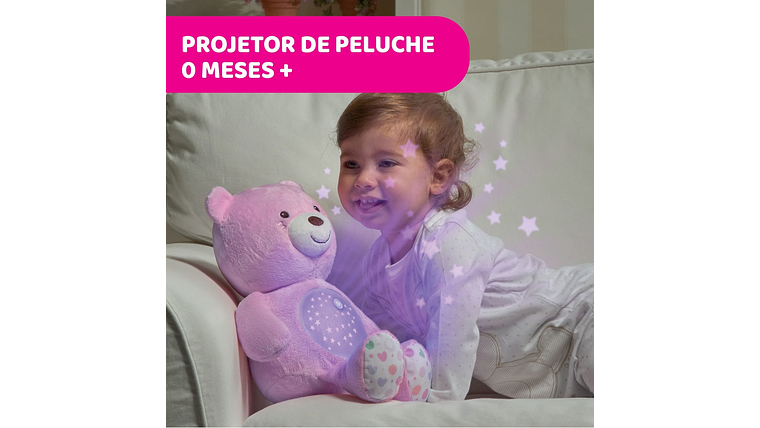 URSINHO BOA NOITE ROSA CHICCO 0+ 5