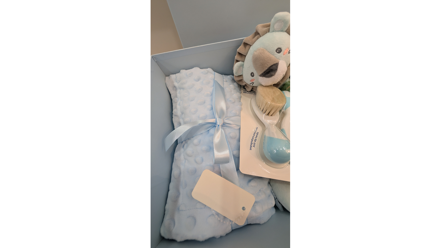 BABY BOX ARCO IRIS AZUL 2