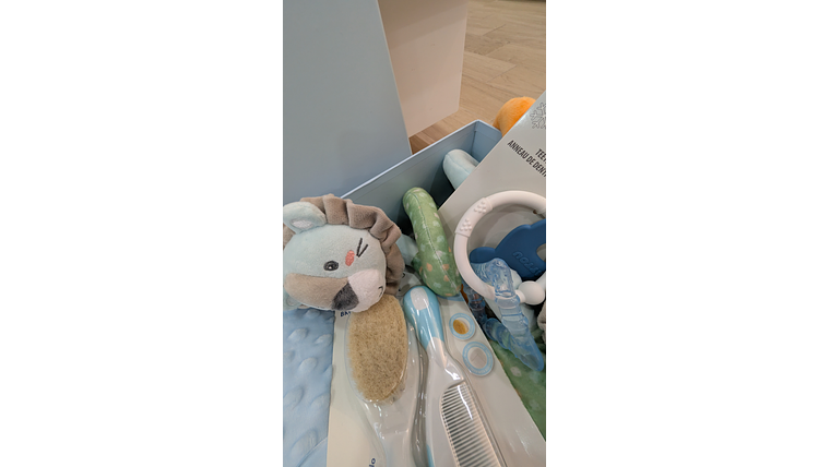 BABY BOX ARCO IRIS AZUL 5