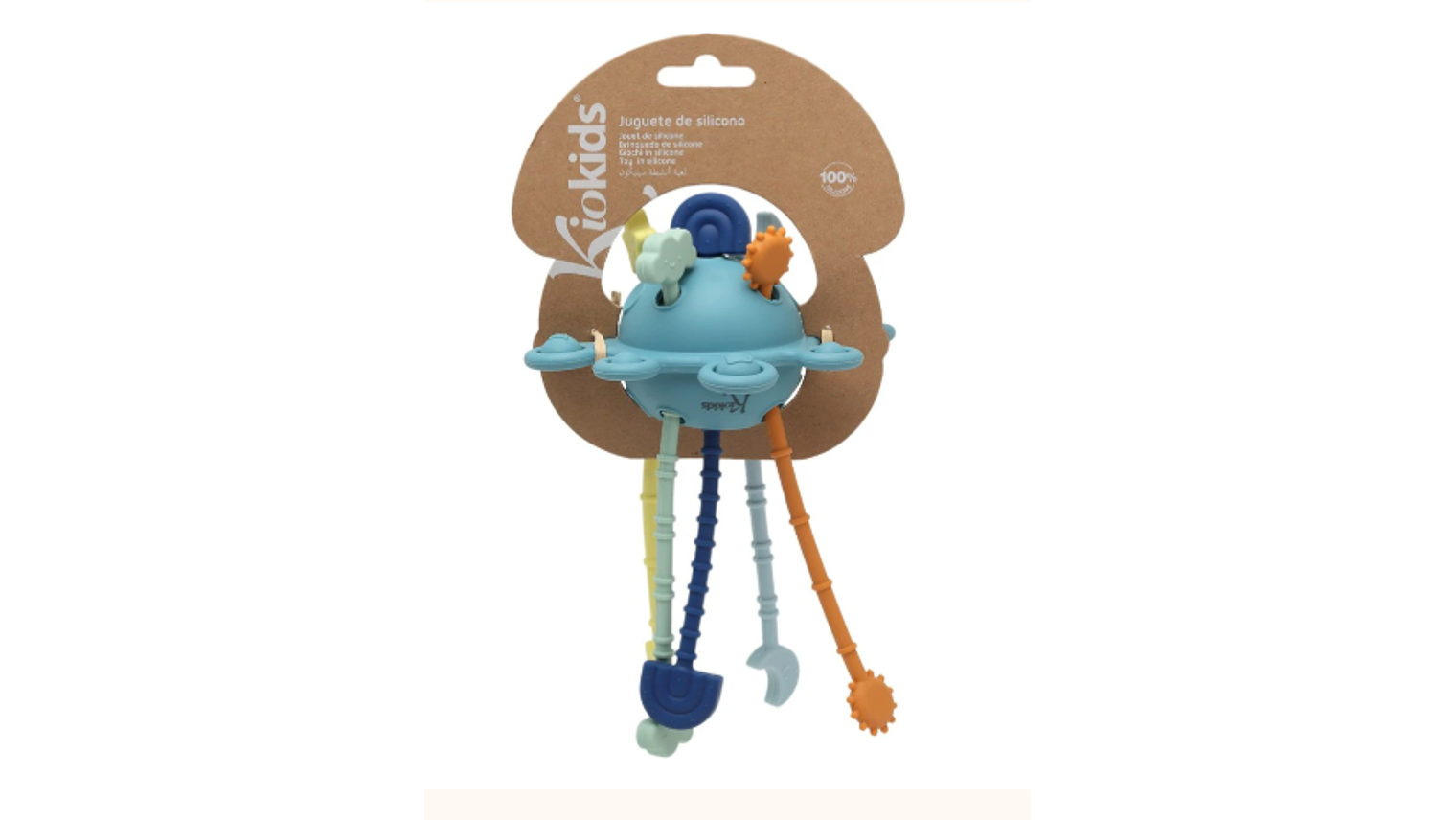 BRINQUEDO DE SILICONE KIOKIDS 10M+ 2