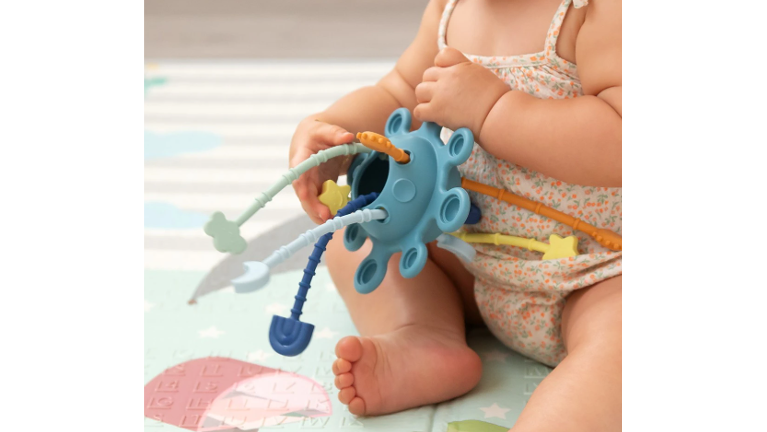 BRINQUEDO DE SILICONE KIOKIDS 10M+ 4