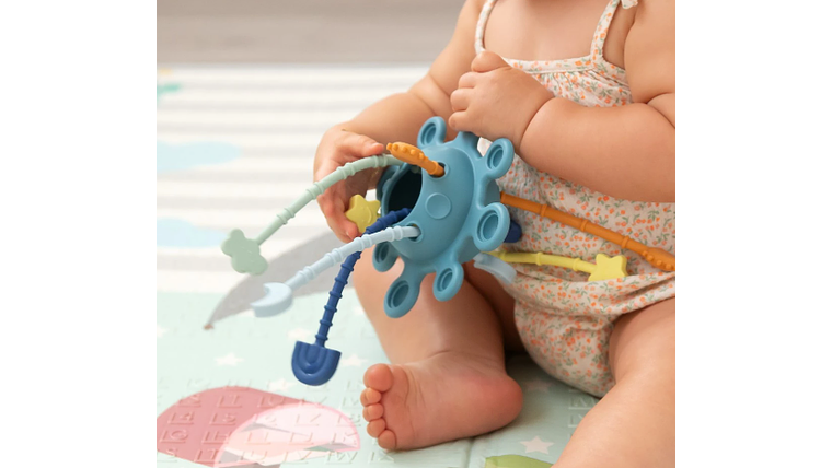 BRINQUEDO DE SILICONE KIOKIDS 10M+ 4